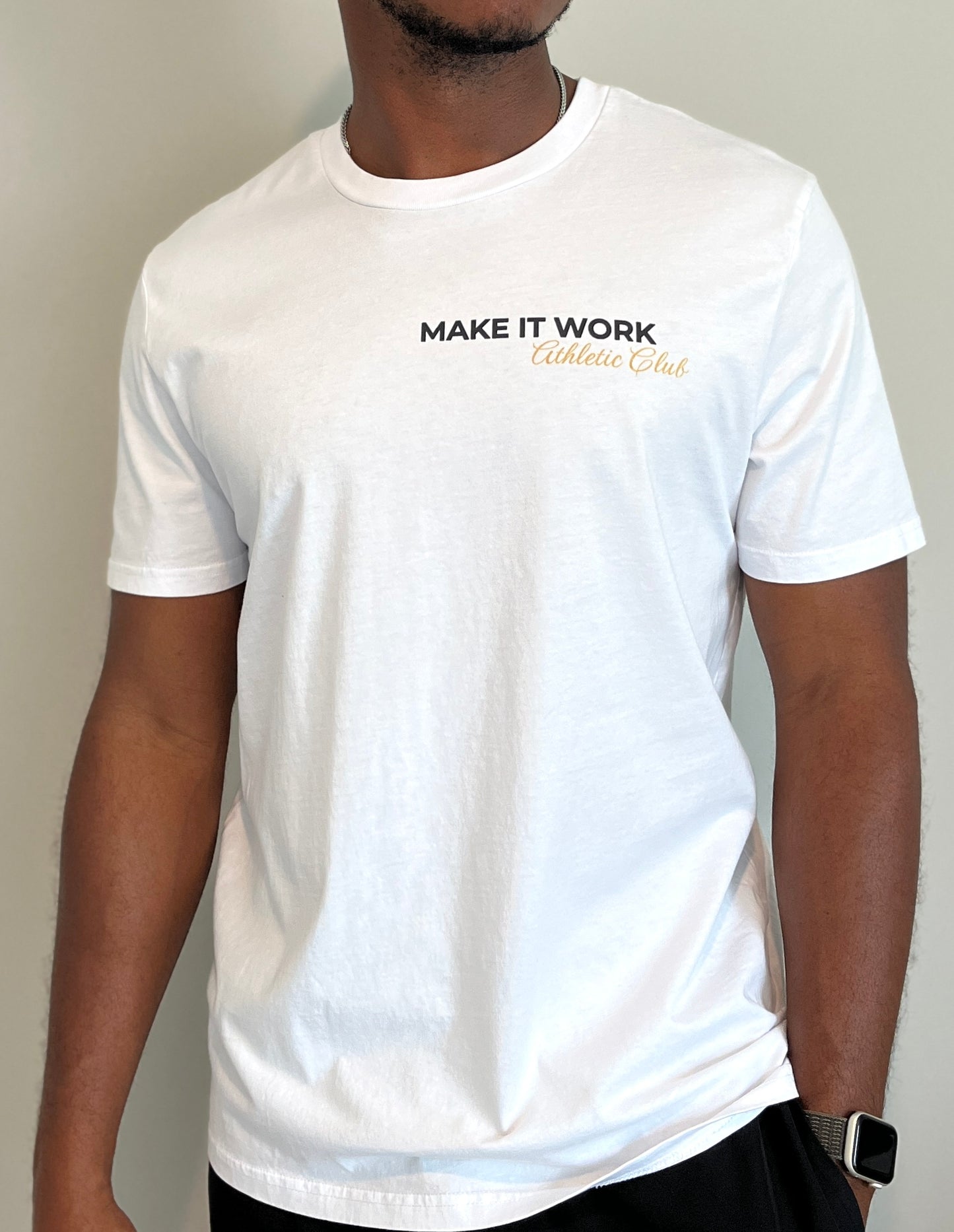Athletic Club Tee - White