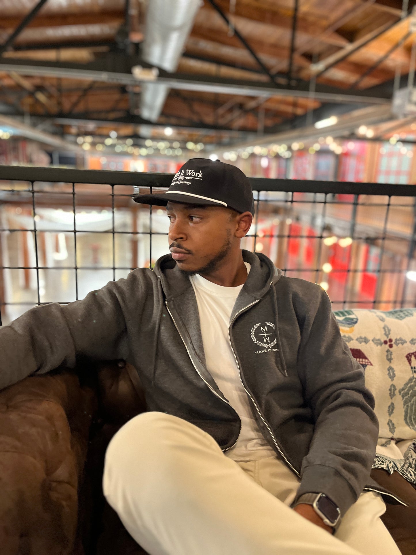 Full Zip Badge Jacket