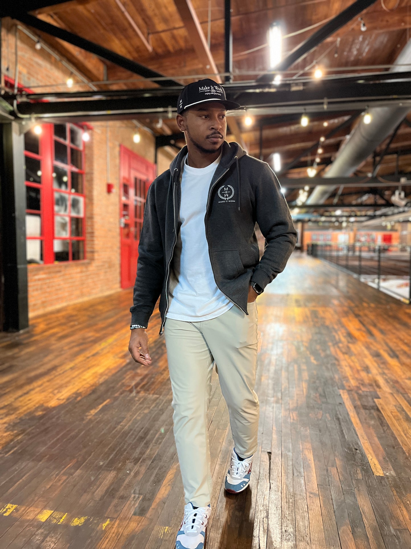 Full Zip Badge Jacket