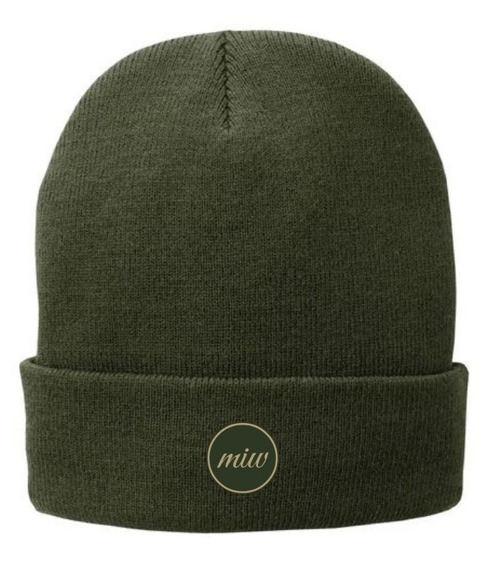 Make It Work CURSIVE Beanie